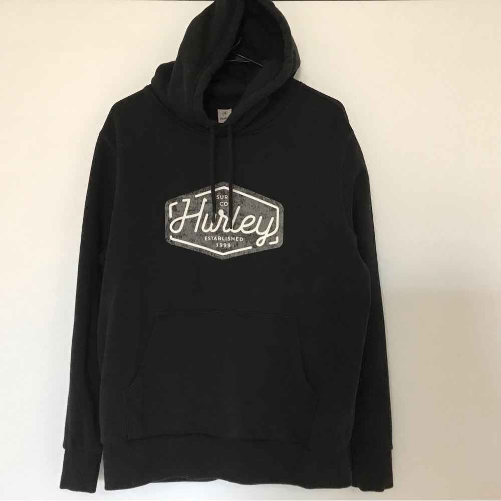 Hurley Black Medium Hoodie Sweatshirt